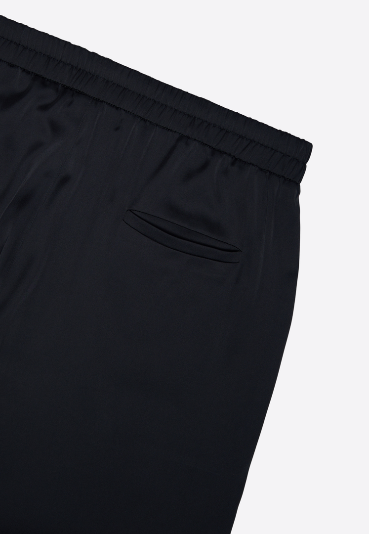 the fabric of Formal Black Trousers 