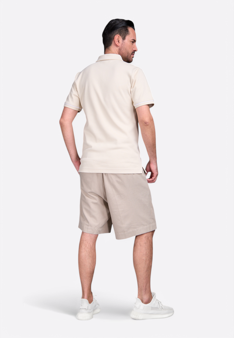 Short Sleeve Cotton Polo Shirt