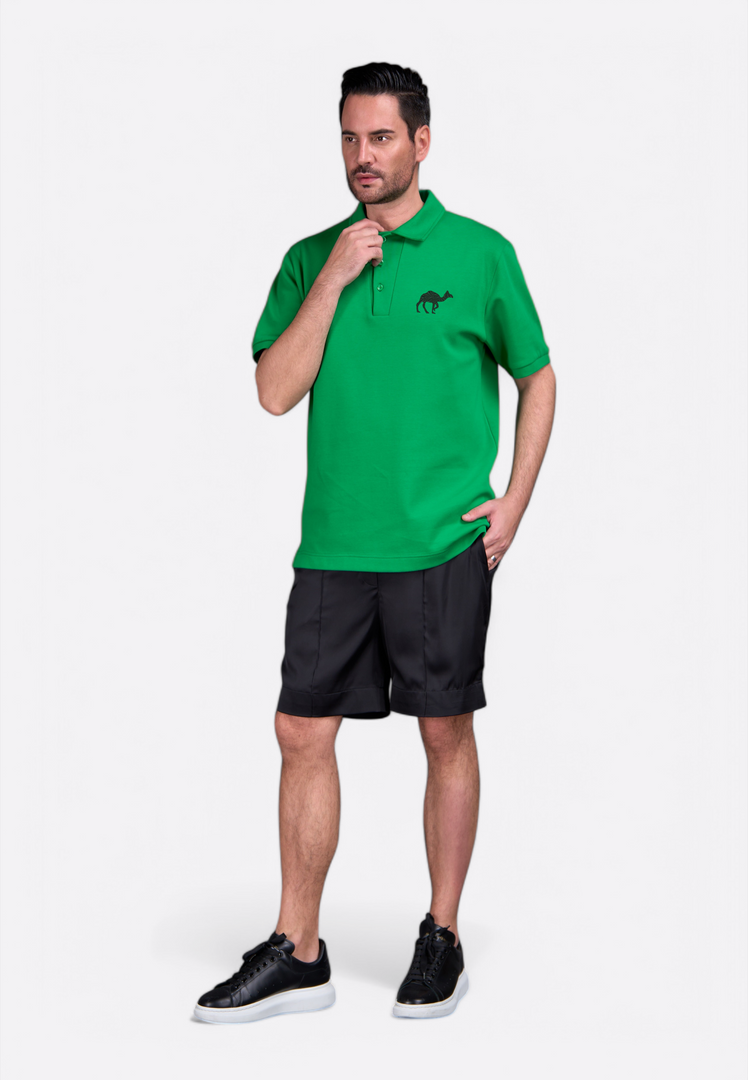 Short-Sleeved Polo Shirt