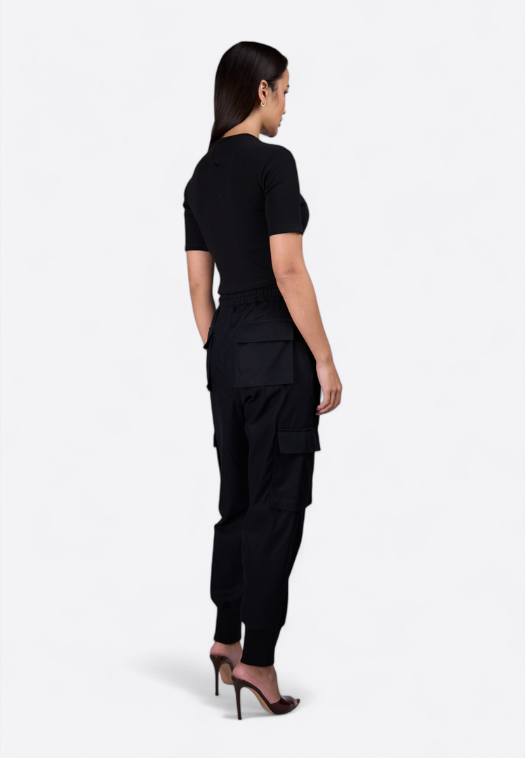 Premium Wool High Waist Pants - East Vibe